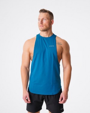Najfatalniejszy Męskie NVGTN Pulse Edge Tank Niebieskie | PL371UZ