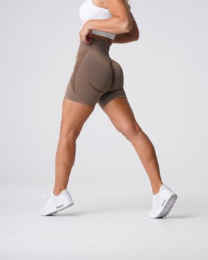 Szorty Damskie NVGTN Contour Seamless Beżowe | PL559DF