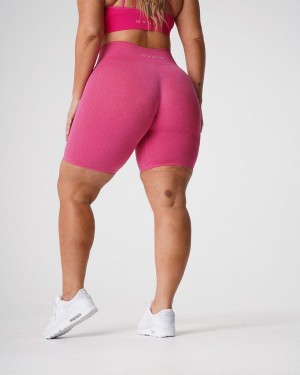 Szorty Damskie NVGTN Pro Seamless Fuksja | PL820FD